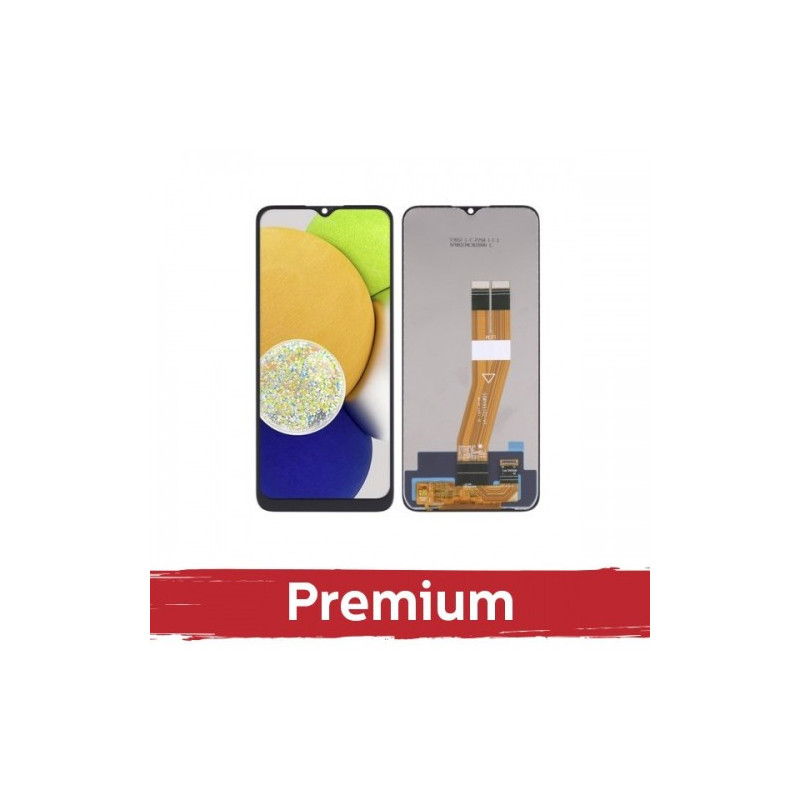 Ekranas skirtas Samsung A035G A03 (2022) juodas OEM