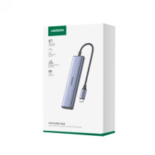 Adapter Ugreen 'CM473' (Input: 'Type-C' / Ouput: 2x 'USB' 2x 'Type-C') Adapter Ugreen 'CM473' (Input: 'Type-C' / Ouput: 2x 'USB' 2x 'Type-C')