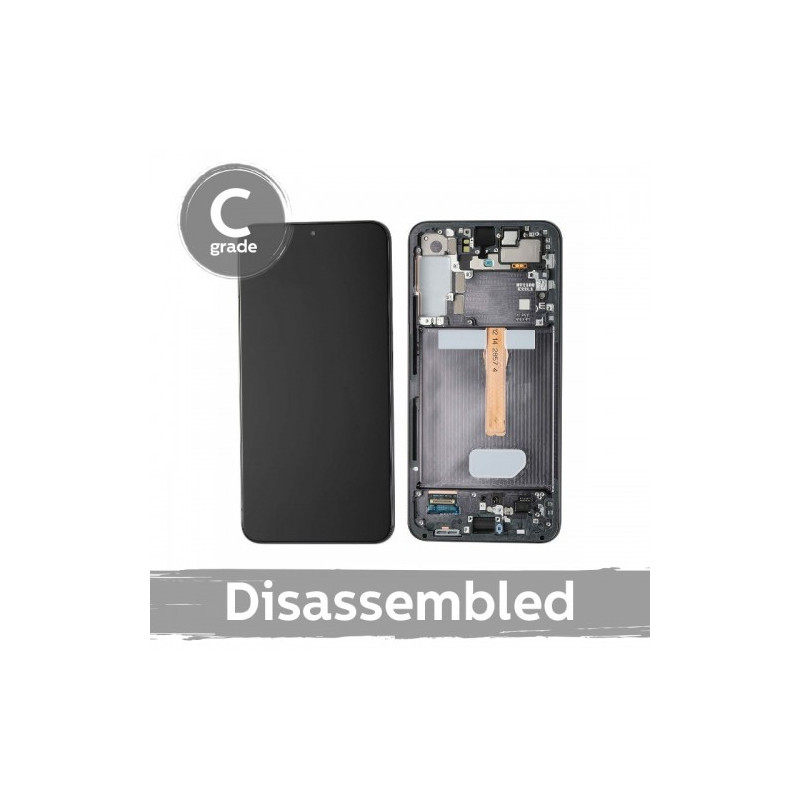 Ekranas skirtas Samsung S906 S22 Plus su rėmeliu / Phantom Black (Graphite) / (8 / 10 naudotas)