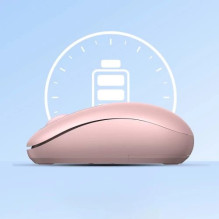 Ugreen 'MU105' wireless mouse dark pink