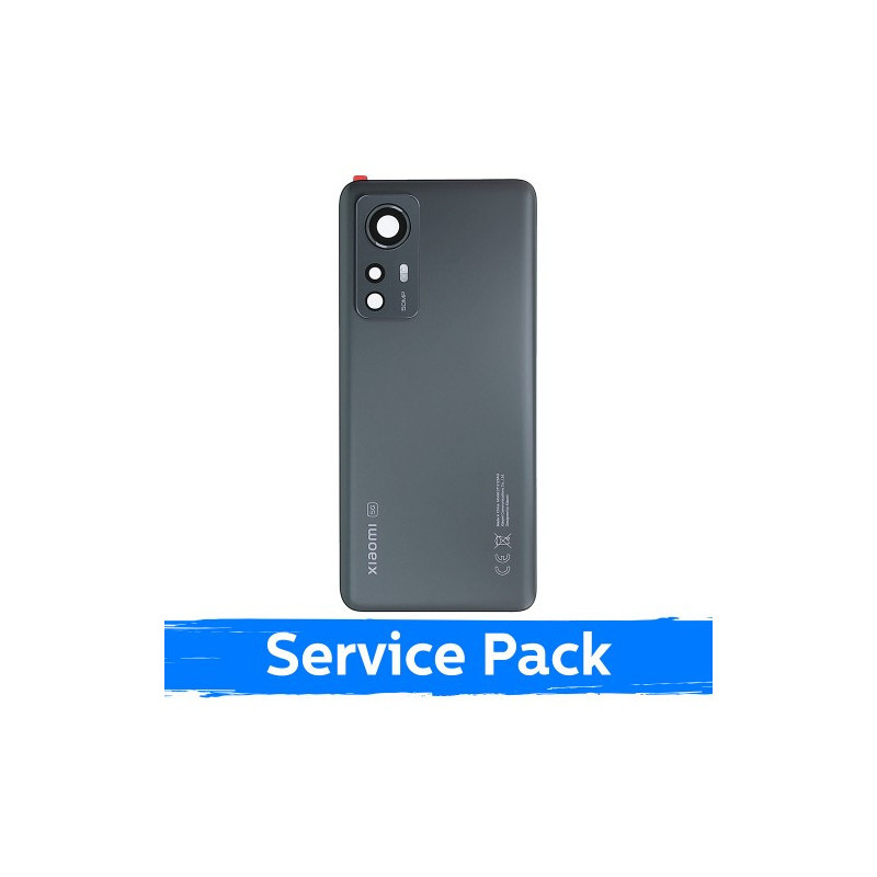 Back cover for Xiaomi 12 (12X) / Gray / (Service Pack)