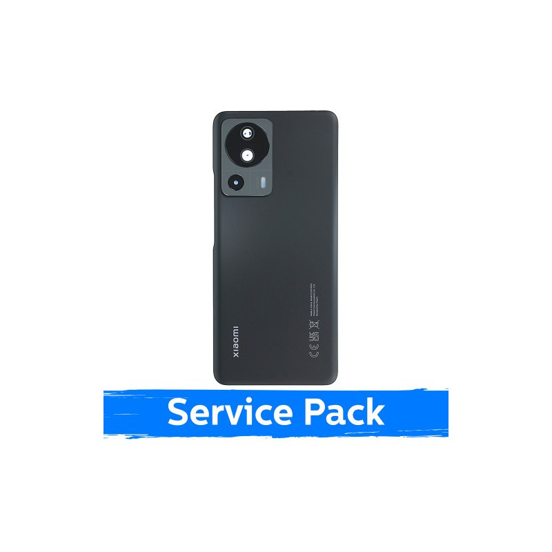 Galinis dangtelis skirtas Xiaomi 13 Lite / Black / (Service Pack)
