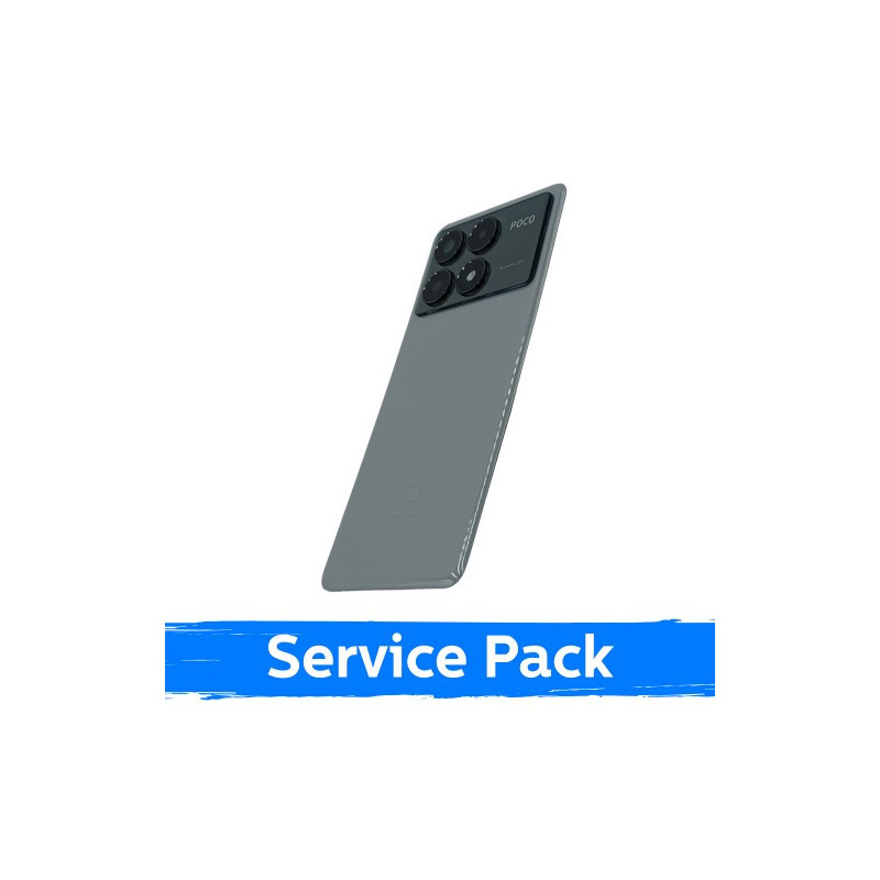Back cover for Xiaomi Poco X6 Pro 5G / Gray / (Service Pack)