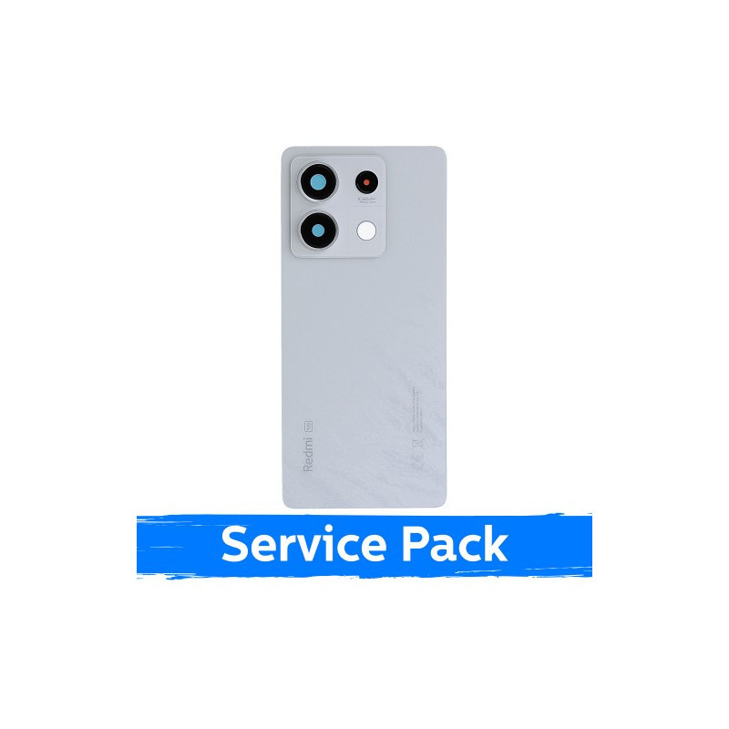 Galinis dangtelis skirtas Xiaomi Redmi Note 13 5G / Arctic White / (Service Pack)