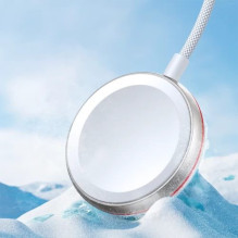 Bevielis įkroviklis Joyroom 'S-IW012 2in1' baltas 30W (skirtas iPhone / Apple Watch)