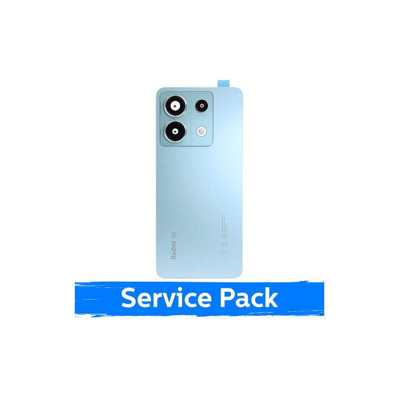 Galinis dangtelis skirtas Xiaomi Redmi Note 13 Pro 5G / Ocean Teal / (Service Pack)