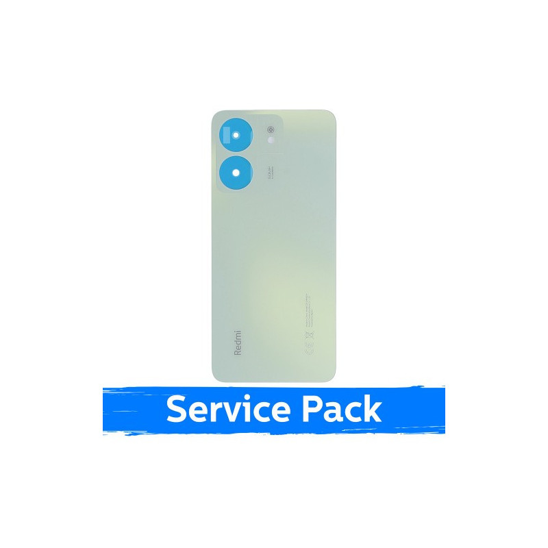 Galinis dangtelis skirtas Xiaomi Redmi 13C / Clover Green / (Service Pack)