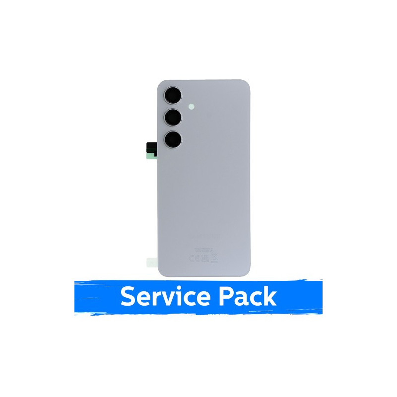 Back cover for Samsung S921 S24 / Marble Grey / (Service Pack)