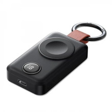 Išorinė baterija Joyroom'JR-WQW01' juoda 2000mAh (skirta Apple Watch)