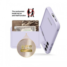 Dėklas Dux Ducis 'Rafi II' skirtas Samsung A556 A55 5G violetinis