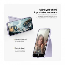 Dėklas Dux Ducis 'Rafi II' skirtas Samsung A556 A55 5G violetinis