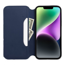 Dėklas 'Dual Pocket' skirtas Xiaomi Redmi Note 13 5G / Redmi Note 14S mėlynas