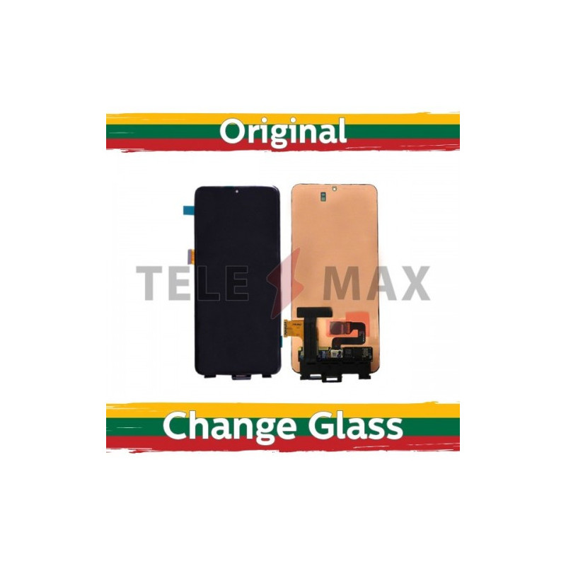 Ekranas skirtas Samsung G998 S21 Ultra juodas (Atnaujintas: Telemax) (NoFrame versija)