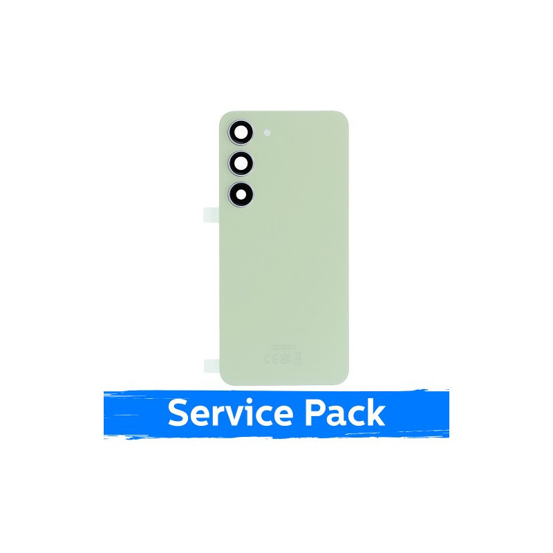Galinis dangtelis skirtas Samsung S911 S23 / Lime / (Service Pack)
