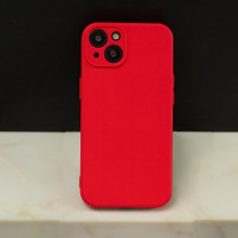 Dėklas "Liquid Silicone" skirtas Xiaomi Redmi Note 13 5G / Redmi Note 14S raudonas