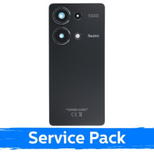 Back cover for Xiaomi Redmi Note 13 Pro 4G / Midnight Black / (Service Pack)