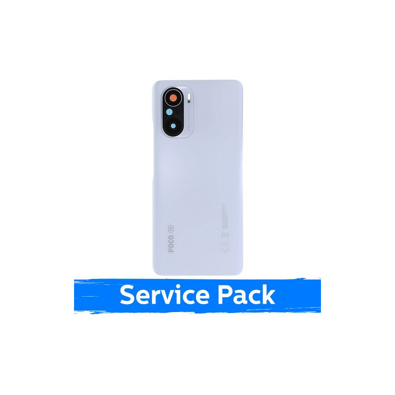 Galinis dangtelis skirtas Xiaomi Poco F3 / Arctic White / (Service Pack)