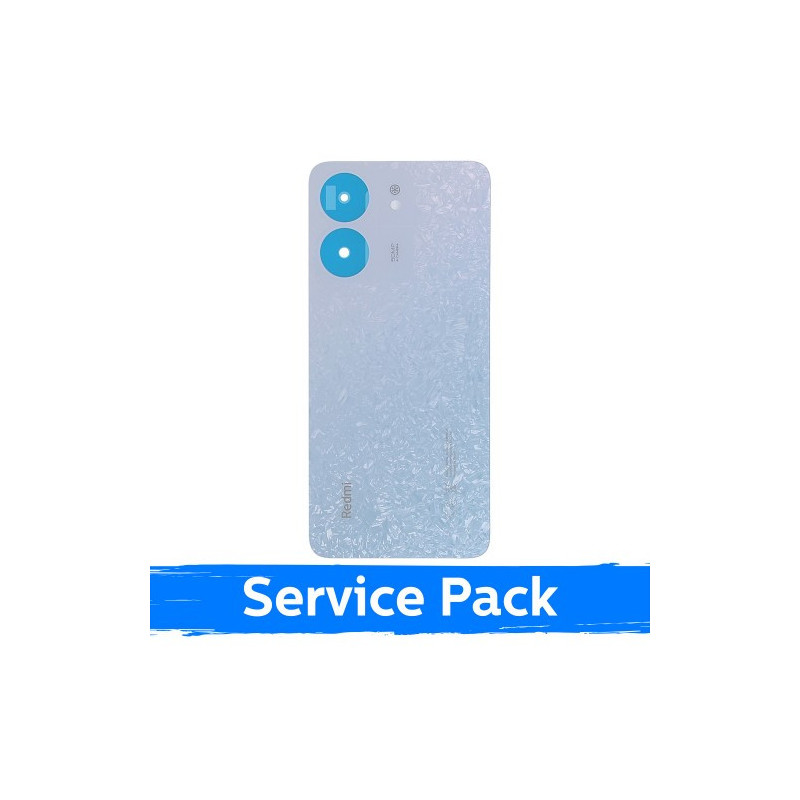 Galinis dangtelis skirtas Xiaomi Redmi 13C / Glacier White / (Service Pack)