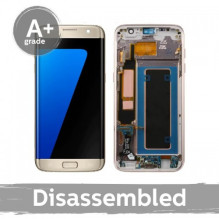 Screen for Samsung G935 S7 Edge with frame / White / (10 / 10 used)