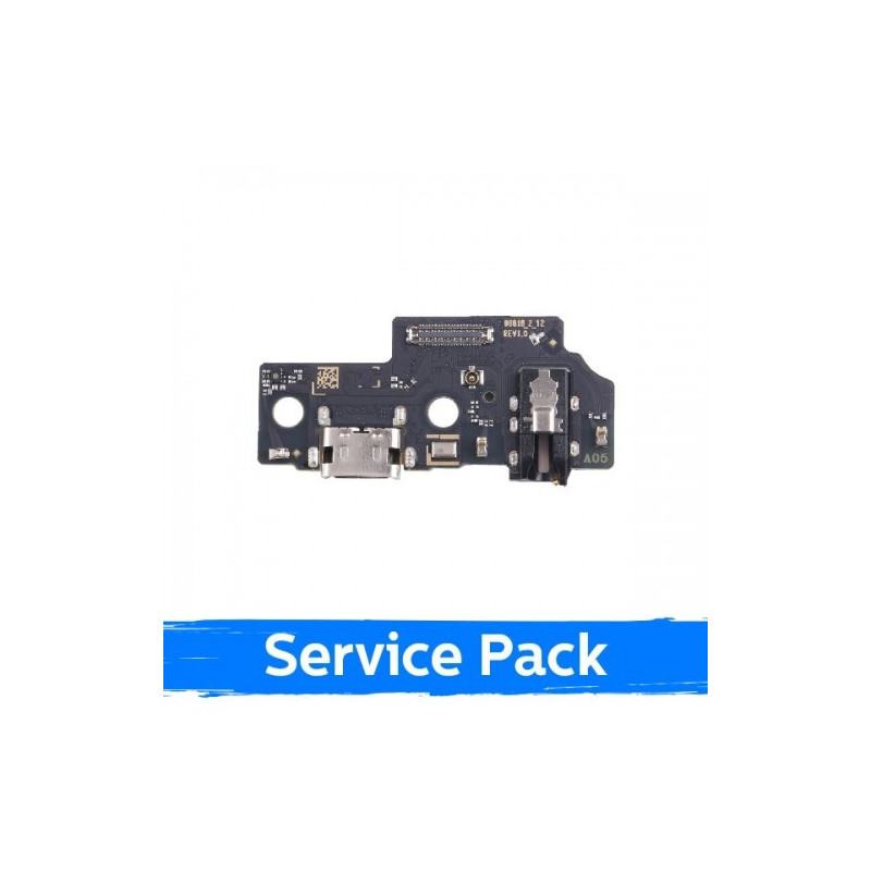 Krovimo lizdas skirtas Samsung A055 A05 su lanksčiąją jungtimi / plata (Service Pack)