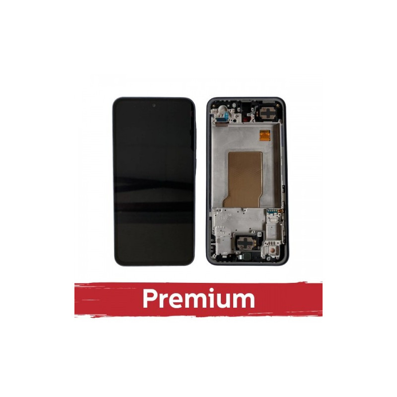 Ekranas skirtas Samsung A356 A35 5G su rėmeliu / Navy / OEM