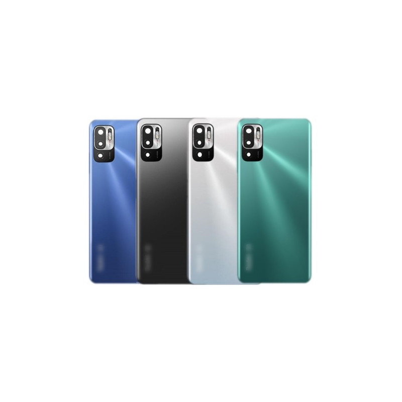 Galinis dangtelis skirtas Xiaomi Redmi Note 10 / Aqua Green / (su kameros stikliuku) HQ