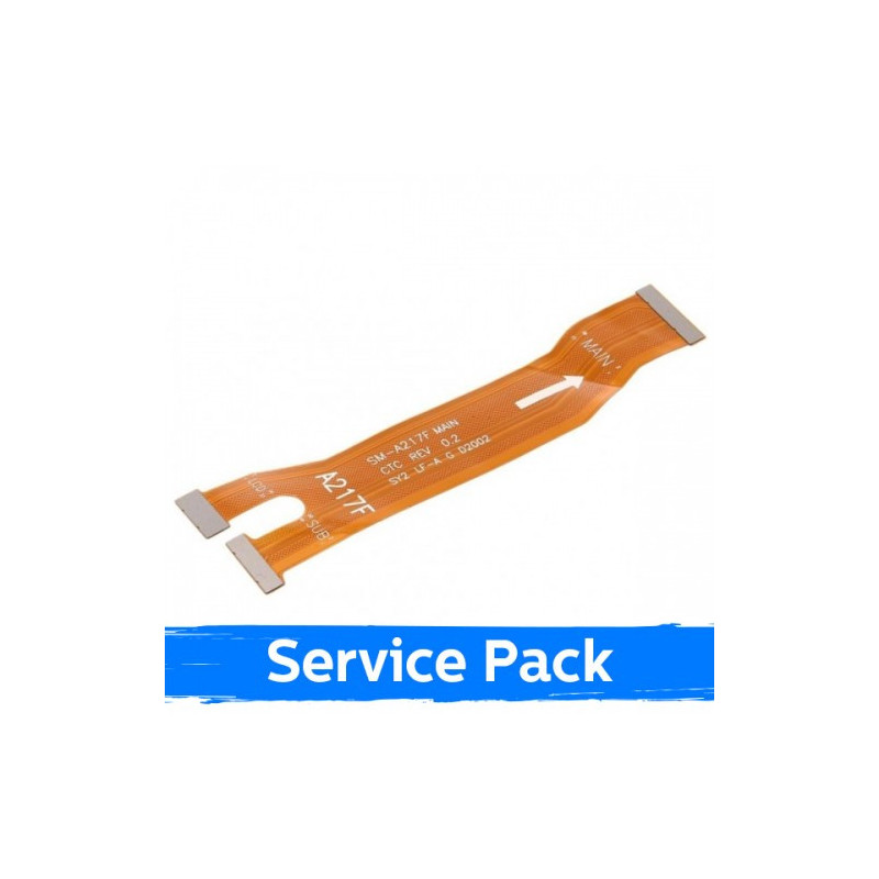 Lanksčioji jungtis skirta Samsung A217 A21s pagrindinė ekrano ir matinimo / (SUB / OCTA)-(MAIN) / (Service Pack)