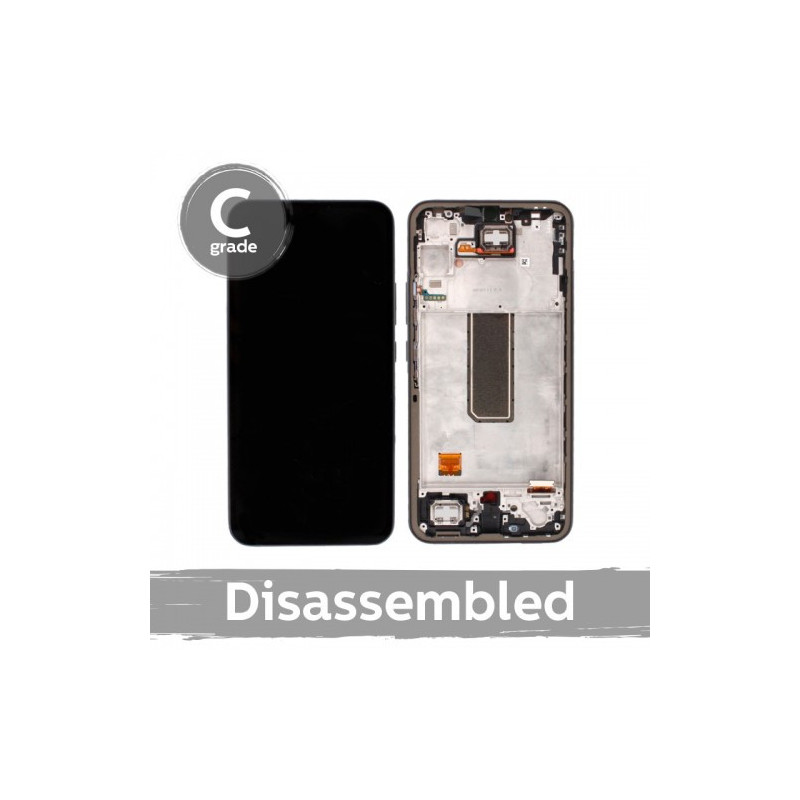 Ekranas skirtas Samsung A346 A34 5G su rėmeliu / Lime / (8 / 10 naudotas)