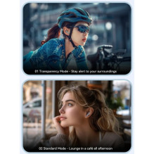 Essager 'TWS' wireless headset black (Double Noise Cancelling / Bluetooth 5.3)