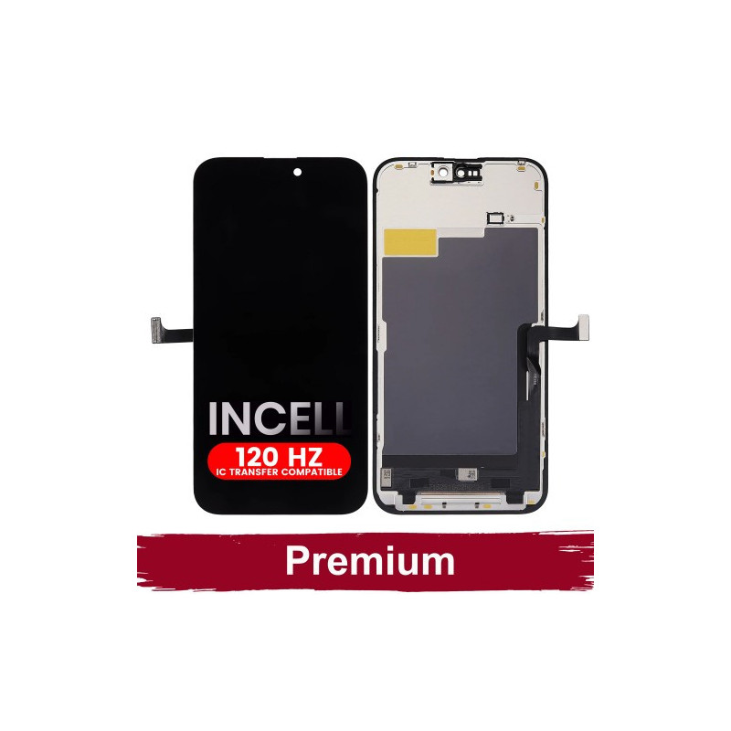 Ekranas skirtas iPhone 15 Pro Max juodas (120Hz / INCELL / Premium) / *Removable IC* /
