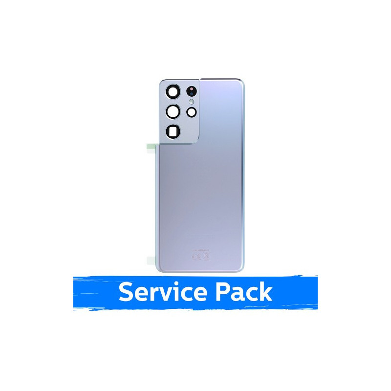 Galinis dangtelis skirtas Samsung G998 S21 Ultra / Phantom Silver / Service Pack)