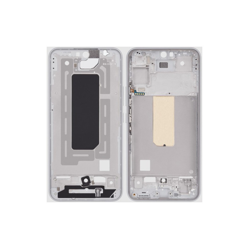 Ekrano rėmas / vidinis korpusas skirtas Samsung A546 A54 5G (White)