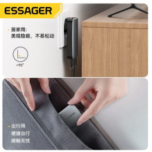 Įkroviklis Essager 'GaN Ultra' juodas 65W (1xPD / 1xQC3.0) Įkroviklis Essager 'GaN Ultra' juodas 65W (1xPD / 1xQC3.0)