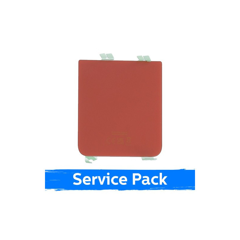 Galinis dangtelis skirtas Samsung F721 Z Flip4 / Red / (Service Pack)