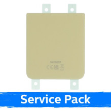 Galinis dangtelis skirtas Samsung F721 Z Flip4 / Yellow / (Service Pack)