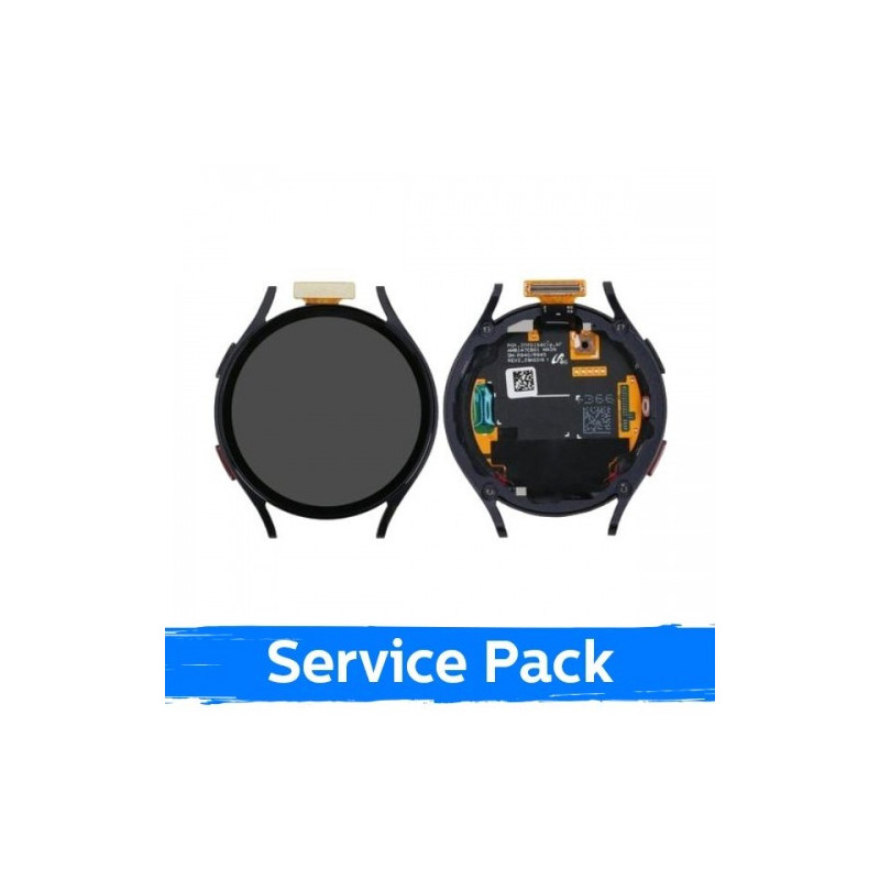 Ekranas skirtas Samsung R940 Watch 6 44mm su rėmeliu / Graphite / (Service Pack)