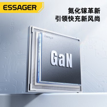 Charger Essager 'GaN Ultra' black 45W (1xPD / 1xQC3.0) Charger Essager 'GaN Ultra' black 45W (1xPD / 1xQC3.0)