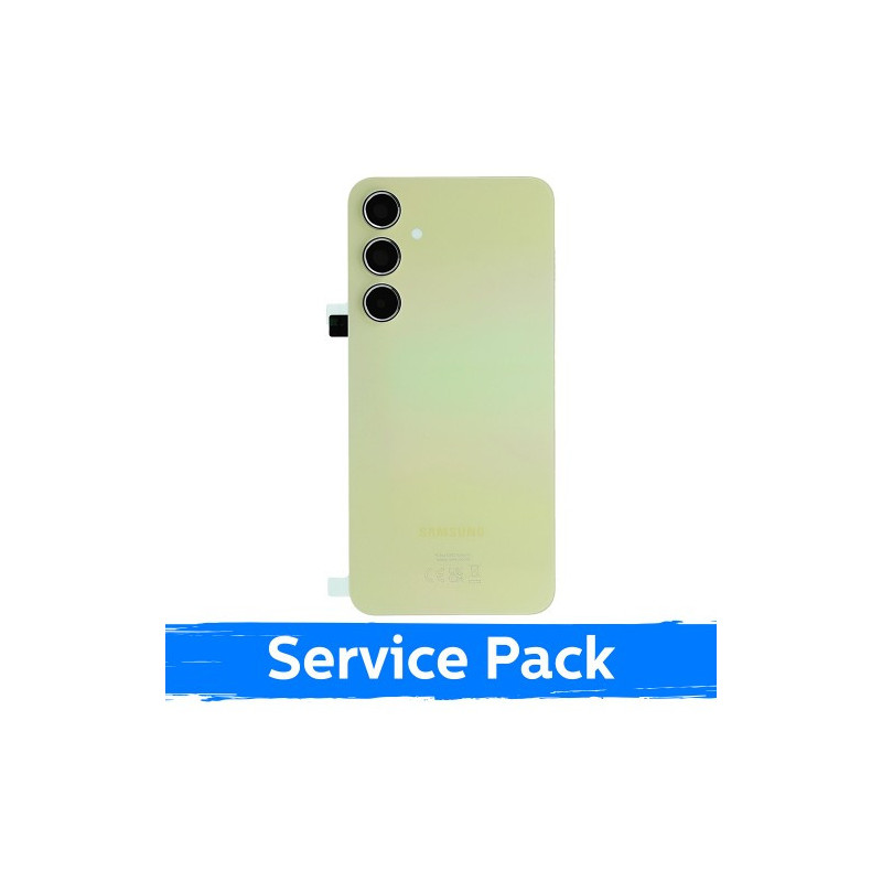 Galinis dangtelis skirtas Samsung A556 A55 5G / Awesome Lemon / (Service Pack)
