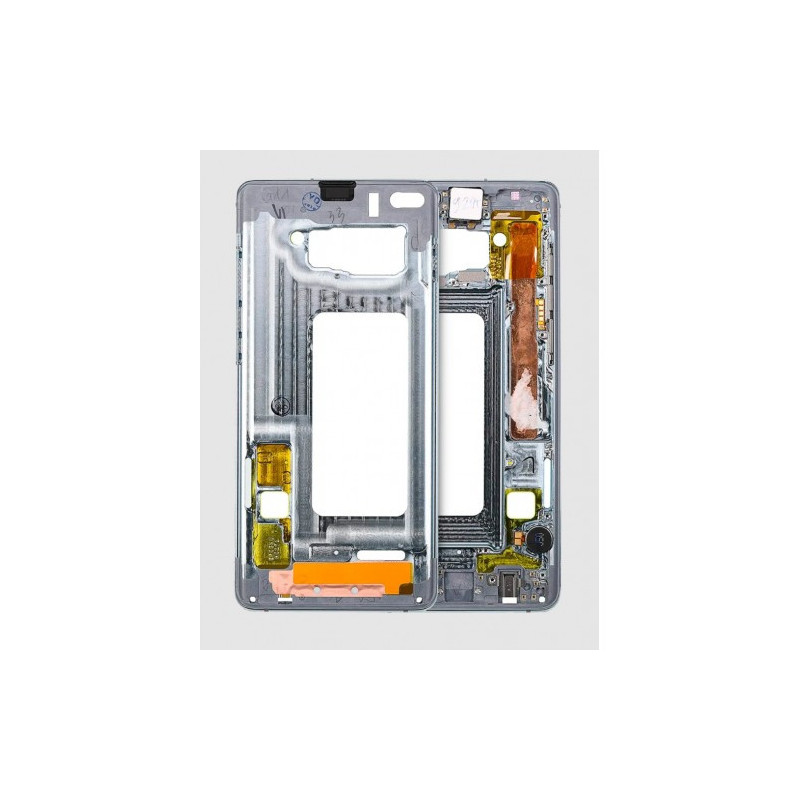 Ekrano rėmas / vidinis korpusas skirtas Samsung G973 S10 (Prism White)