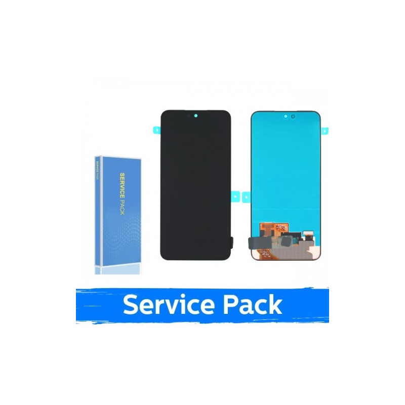 Ekranas skirtas Samsung S721 S24 FE juodas (Service Pack) (NF Version)