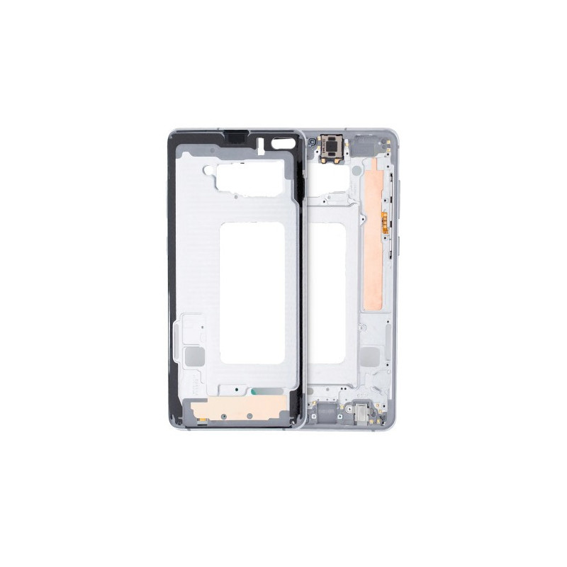 Ekrano rėmas / vidinis korpusas skirtas Samsung G975 S10 Plus (Prism White)