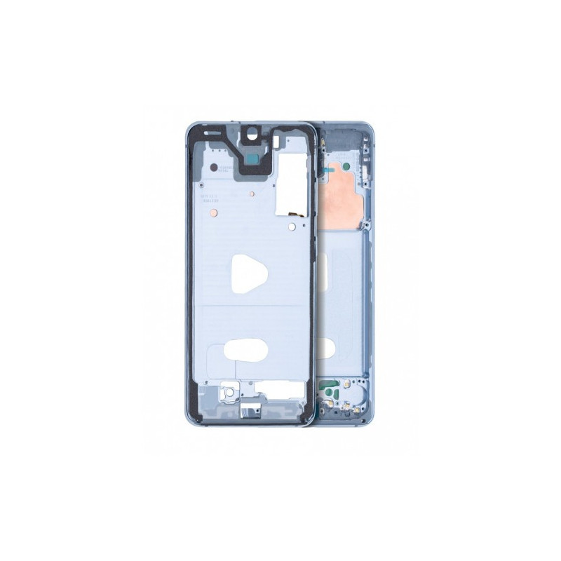 Ekrano rėmas / vidinis korpusas skirtas Samsung G980 S20 (Cloud Blue)