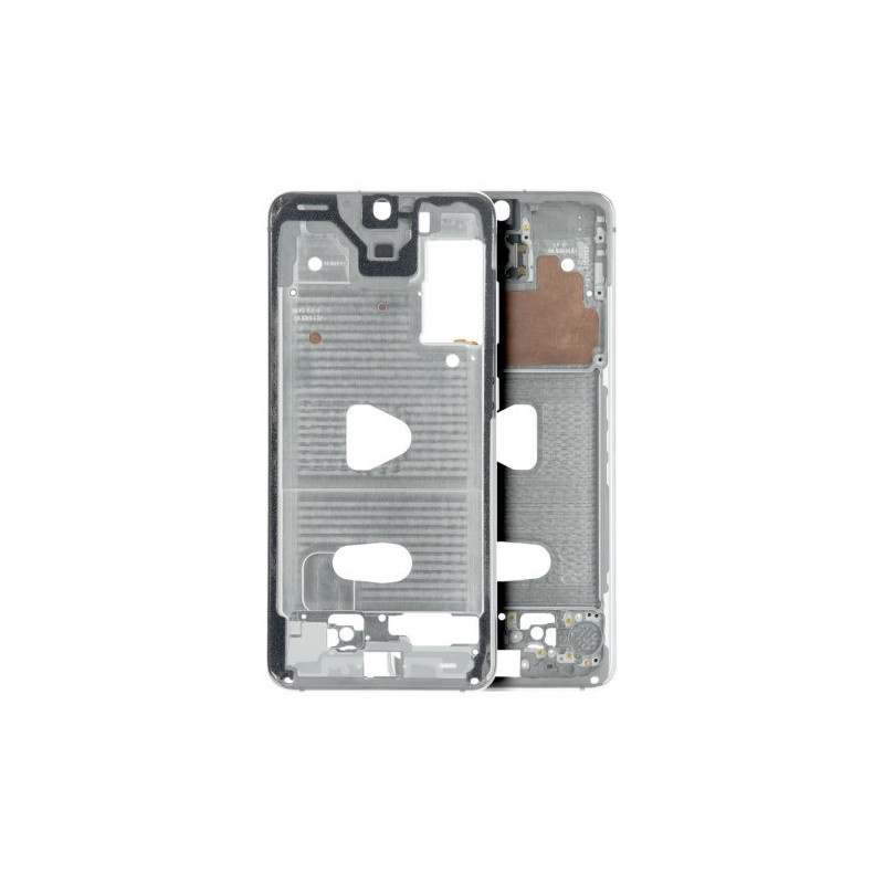 Ekrano rėmas / vidinis korpusas skirtas Samsung G980 S20 (Cloud White)