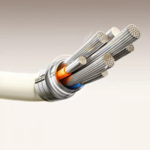 USB Cable Joyroom 'S-A53' beige 'Type-C / Type-C' 120cm