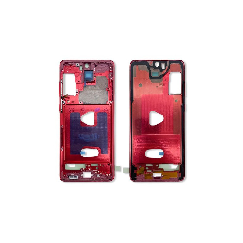 Ekrano rėmas / vidinis korpusas skirtas Samsung G985 S20 Plus (Aura Red)