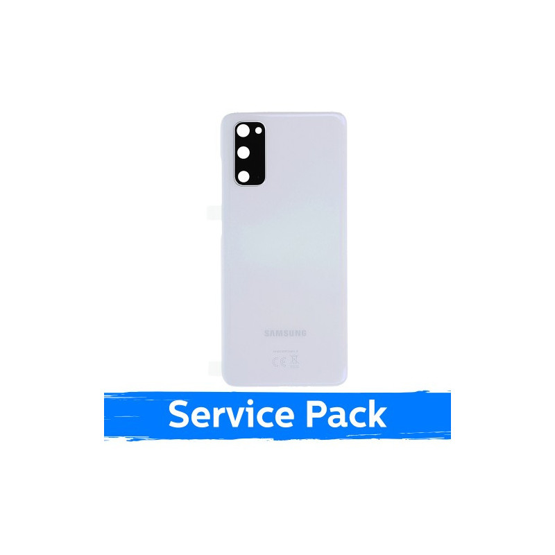 Galinis dangtelis skirtas Samsung G980 (G981) S20 / Cloud White / (Service Pack)