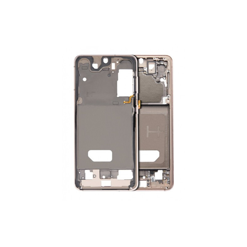 Ekrano rėmas / vidinis korpusas skirtas Samsung G991 S21 (Phantom Pink)