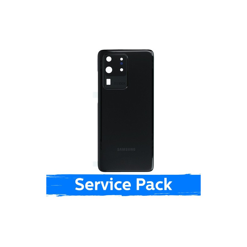 Back cover for Samsung G988 S20 Ultra / Cosmic Black / (Service Pack)