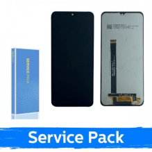 Screen for Samsung G736 Xcover 6 Pro black (Service Pack / Aftermarket)(NF version)