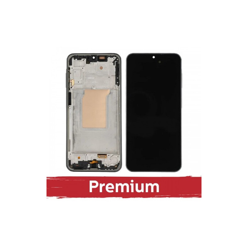 Ekranas skirtas Samsung A266 A26 5G su rėmeliu / Black / OEM